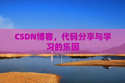 CSDN博客,代码分享与学习的乐园